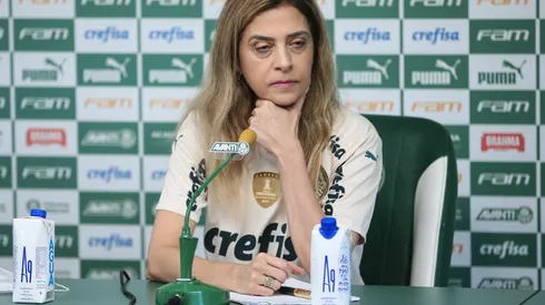 Ettore Chiereguini/AGIF- Leila Pereira, presidente do Palmeiras