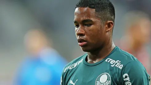 Heuler Andrey/ Getty Images- Endrick, atacante do Palmeiras