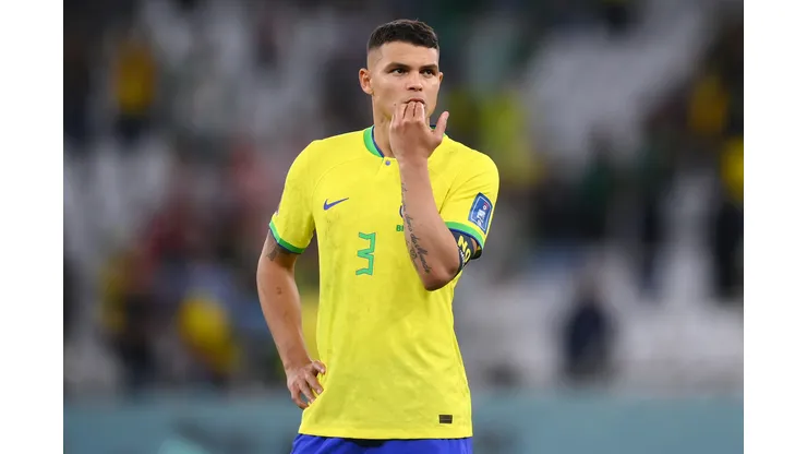 Laurence Griffiths/ Getty Images- Thiago Silva, zagueiro da Seleção