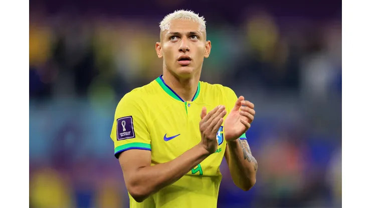 Buda Mendes/Getty Images- Richarlison, atacante da Seleção e do Tottenham