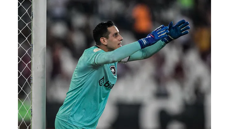 Thiago Ribeiro/AGIF- Gatito. goleiro do Botafogo