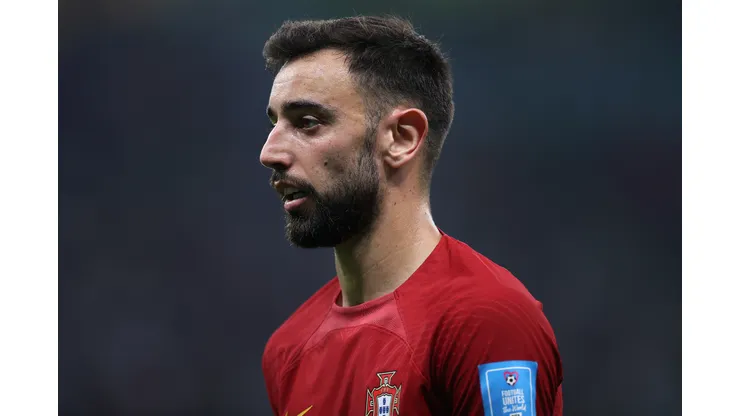 Photo by Michael Steele/Getty Images - Bruno Fernandes sai em defesa de companheiro na Seleção Portuguesa