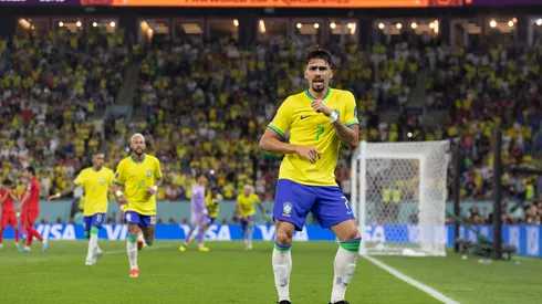 Foto: (Lucas Figueiredo/CBF) – Lucas Paquetá que as dancinhas da Seleção Brasileira vão continuar na Copa do Mundo