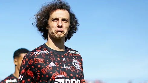 Heuler Andrey/ Getty Images- David Luiz, zagueiro do Flamengo