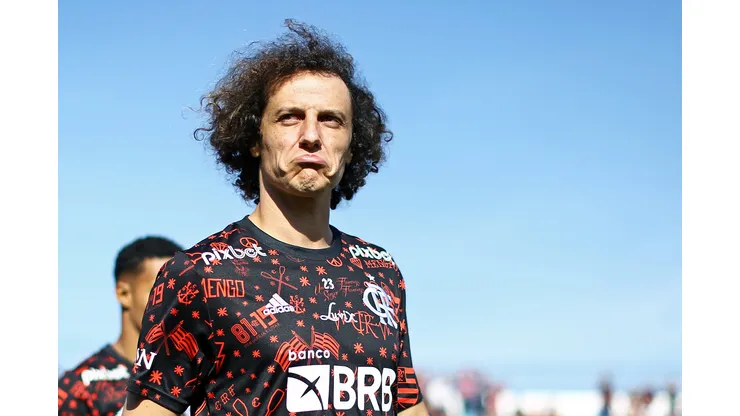 Heuler Andrey/ Getty Images- David Luiz, zagueiro do Flamengo