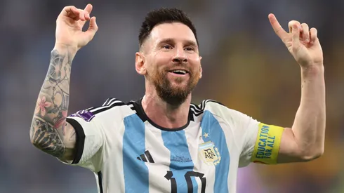 Alex Pantling/ Getty Images- Lionel Messi, atacante da Argentina