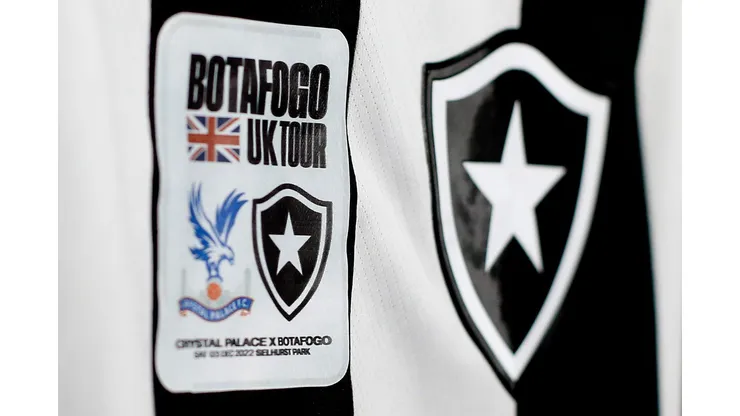 Reprodução/Botafogo- Botafogo realizou um amistoso contra o Crystal Palace em Londres