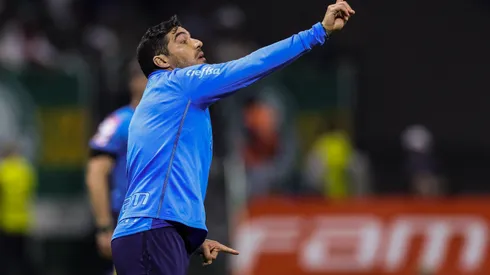 Alexandre Schneider/Getty Images- Abel Ferreira, técnico do Palmeiras