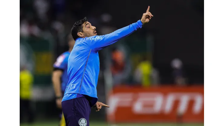 Alexandre Schneider/Getty Images- Abel Ferreira, técnico do Palmeiras