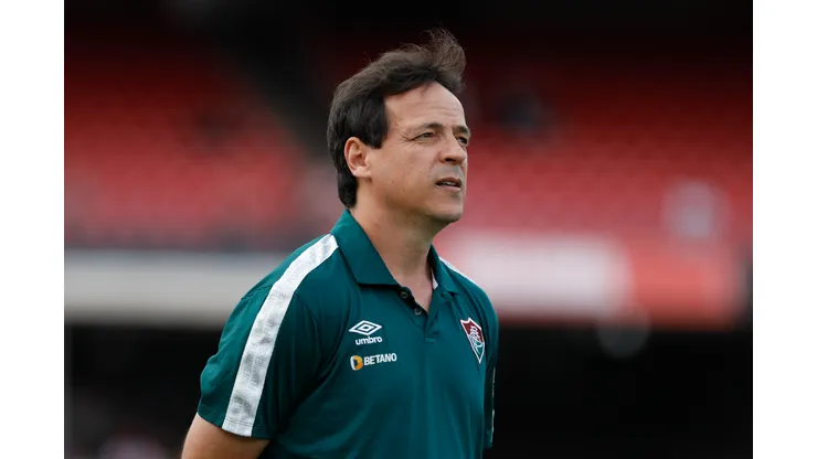 Ricardo Moreira/ Getty Images- Fernando Diniz, técnico do Fluminense