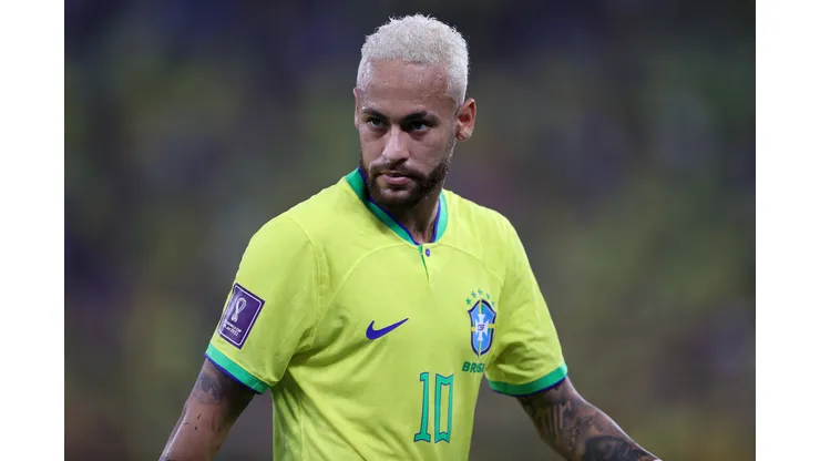 Michael Steele/Getty Images- Neymar, atacante do PSG