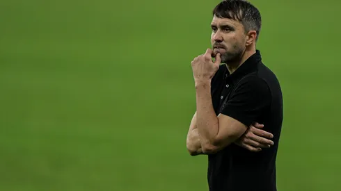 Thiago Ribeiro/AGIF- Eduardo Coudet, técnico do Atlético-MG