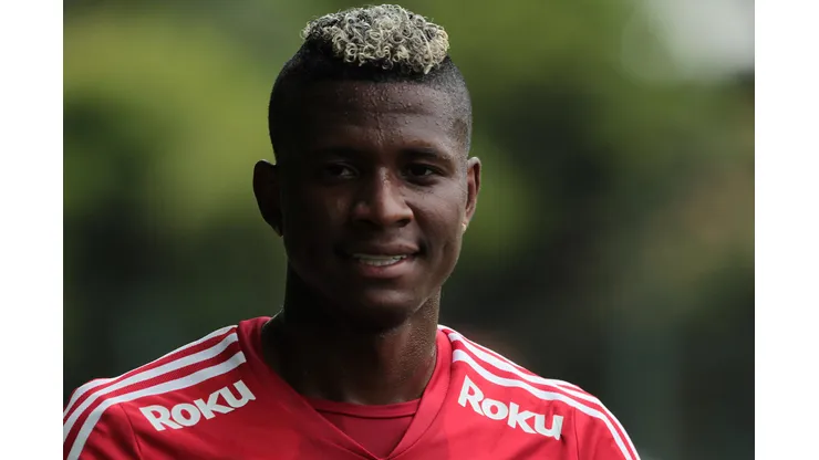 Foto: (Rubens Chiri/saopaulofc.net) - Orejuela deve ser uma das novidades do São Paulo para o jogo contra a Portuguesa