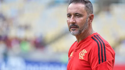 RJ – Rio de Janeiro – 21/01/2023 – CARIOCA 2023, FLAMENGO X NOVA IGUACU – Vitor Pereira tecnico do Flamengo durante partida contra o Nova Iguacu no estadio Maracana pelo campeonato Carioca 2023. Foto: Thiago Ribeiro/AGIF