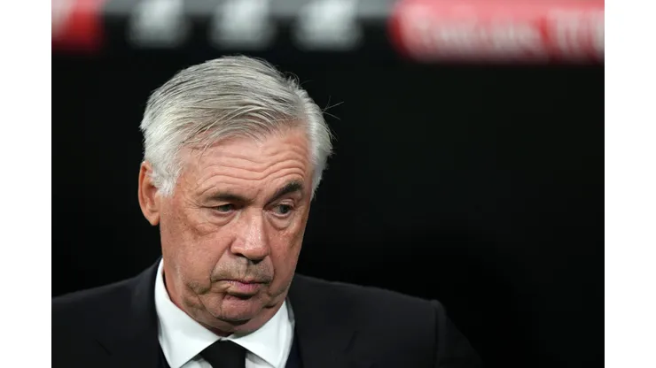 Angel Martinez/Getty Images- Carlo Ancelotti, técnico do Real Madrid