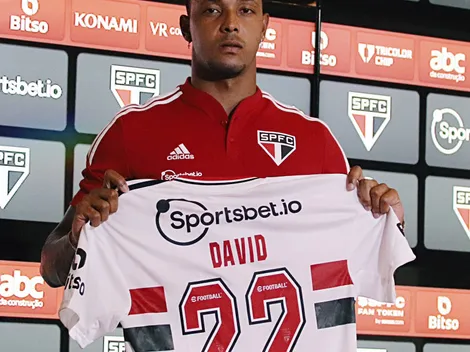 David é apresentado e revela objetivos com a camisa do Tricolor