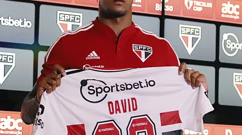 Foto: Divulgação/ São Paulo - David é apresentado
