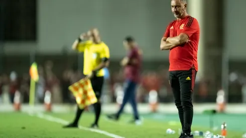 Jorge Rodrigues/AGIF- Vítor Pereira, técnco do Flamengo