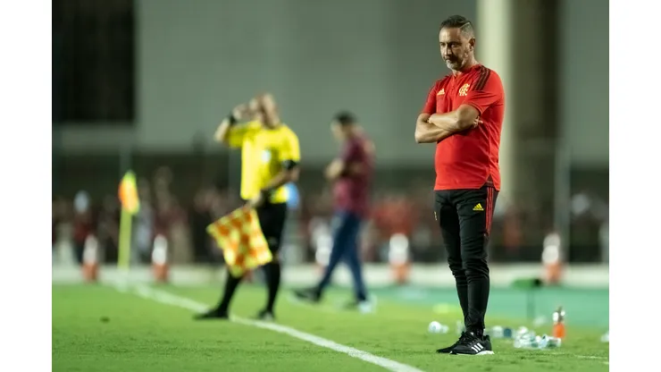 Jorge Rodrigues/AGIF- Vítor Pereira, técnco do Flamengo