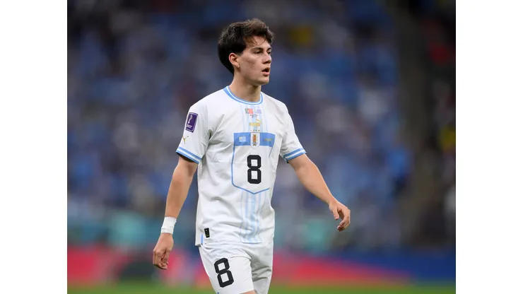 Foto: (Laurence Griffiths/Getty Images) - Facundo Pellistri era um dos alvos do Botafogo no mercado