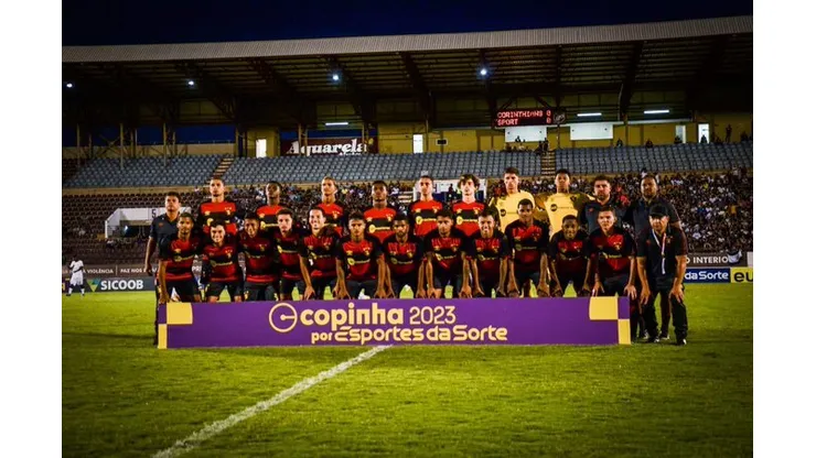 Foto: Divulgação/Twitter/Sport - Leão é eliminado da Copinha com campanha histórica
