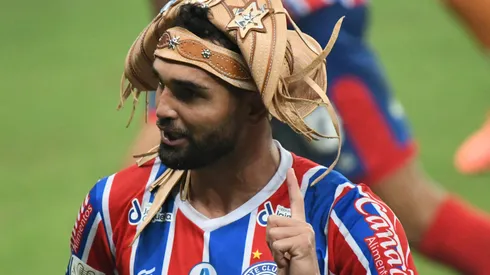 Foto: (Kely Pereira/AGIF) – Gilberto, ex-Bahia, está próximo de ser contratado pelo Cruzeiro