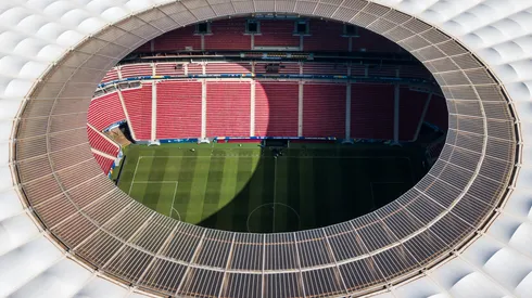 Buda Mendes/Getty Images- Estádio Mané Garrincha em Brasília