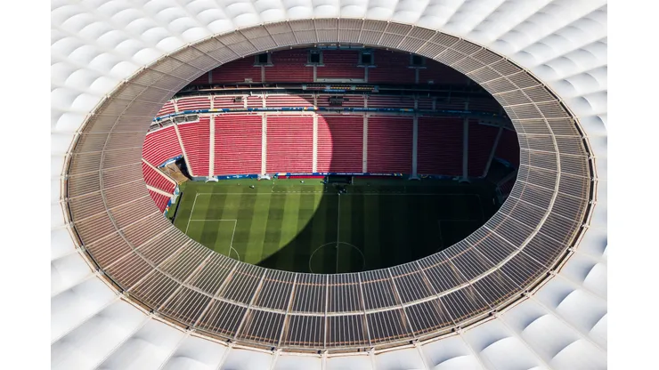 Buda Mendes/Getty Images- Estádio Mané Garrincha em Brasília