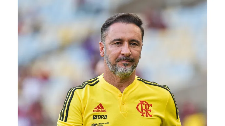 Thiago Ribeiro/AGIF- Vítor Pereira, técnico do Flamengo