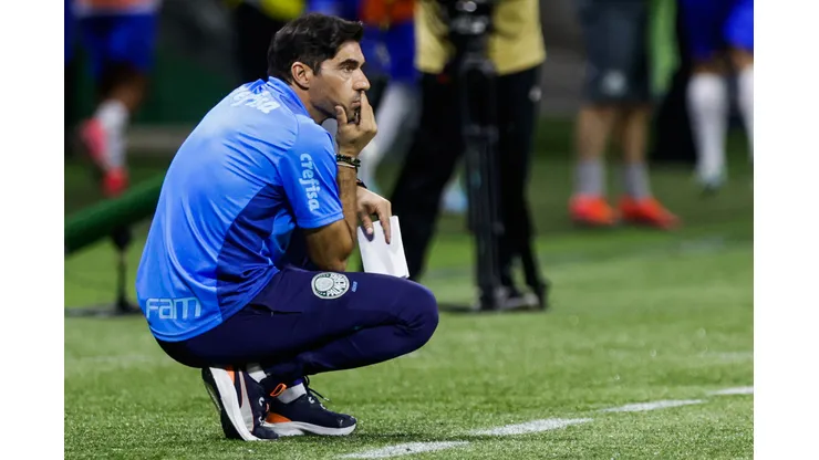 Marcello Zambrana/AGIF- Abel Ferreira, técnico do Palmeiras