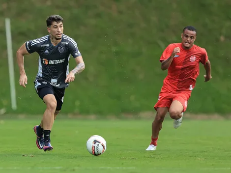 Titular do Atlético-MG em amistoso pode estar com dias contados