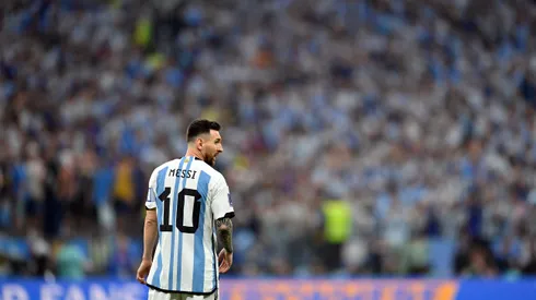 Dan Mullan/Getty images- Messi, atacante do PSG