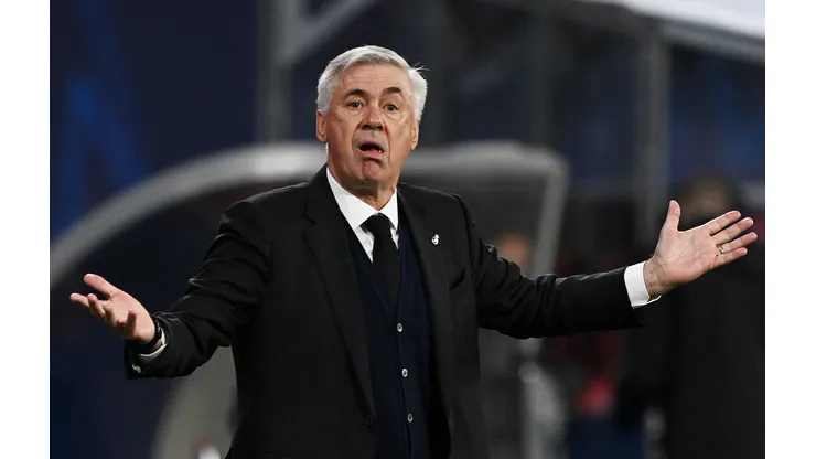 Stuart Franklin/ Getty Images- Carlo Ancelotti, técnico do Real Madrid