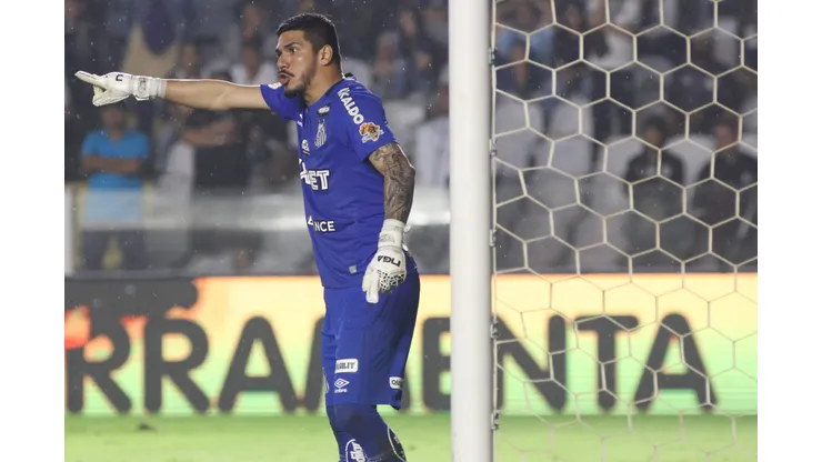 Fernanda Luz/AGIF- João Paulo, goleiro do Santos
