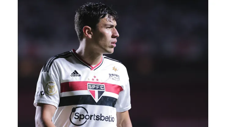 Foto: (Ettore Chiereguini/AGIF) - Nahuel Ferraresi tem contrato com o São Paulo até junho de 2023