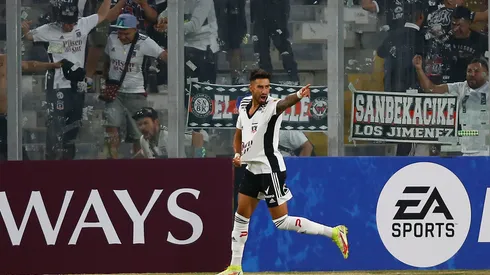Marcelo Hernandez/ Getty Images- Juan Martín Lucero em sua passagem pelo Colo-Colo
