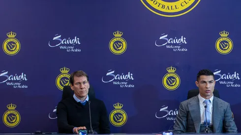 Foto: (Yasser Bakhsh/Getty Images) – Juninho Pernambucano já teve problemas com Rudi Garcia, novo técnico de Cristiano Ronaldo no Al Nassr