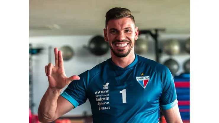 Foto: (Mateus Lotif/Fortaleza EC) - João Ricardo foi anunciado pelo Fortaleza nesta segunda (2)
