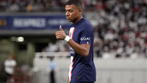 Koji Watanabe/Getty Images- Kylian Mbappé, atacante do PSG