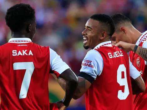 Gabriel Jesus no…”; Perfil explica semelhança de camisa 9 em rival do Palmeiras