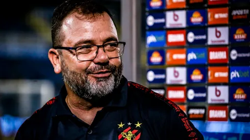 Foto: Kely Pereira/Sport – Enderson Moreira, técnico do Sport