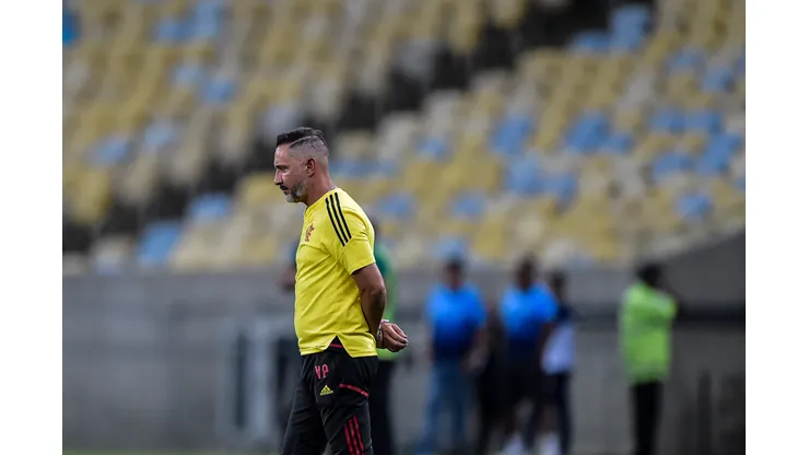 Thiago Ribeiro/AGIF- Vítor Pereira, técnico do Flamengo