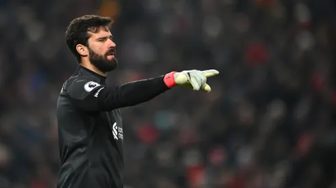 Michael Regan/Getty Images- Alisson Becker, goleiro do Liverpool