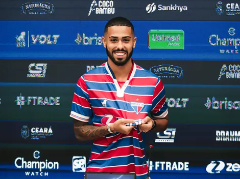 Calebe é apresentado no Fortaleza e 'não se intimida' por pressão