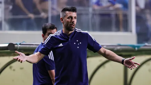 Gilson Junio/AGIF- Paulo Pezzolano, técnico do Cruzeiro