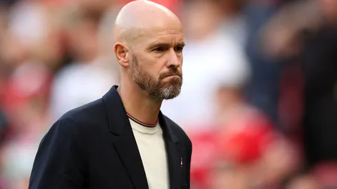 Jan Kruger/Getty Images- Erik Ten Hag, técnico do Manchester United