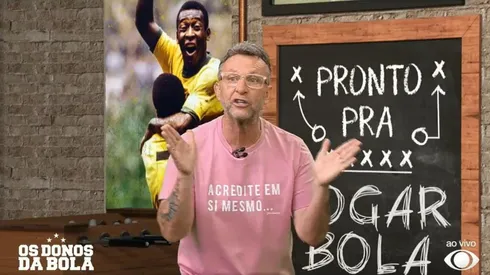 Foto: Reprodução/ TV Bandeirantes – Neto crava novo comandante no Flamengo