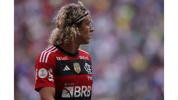 Ettore Chiereguini/AGIF- David Luiz, zagueiro do Flamengo