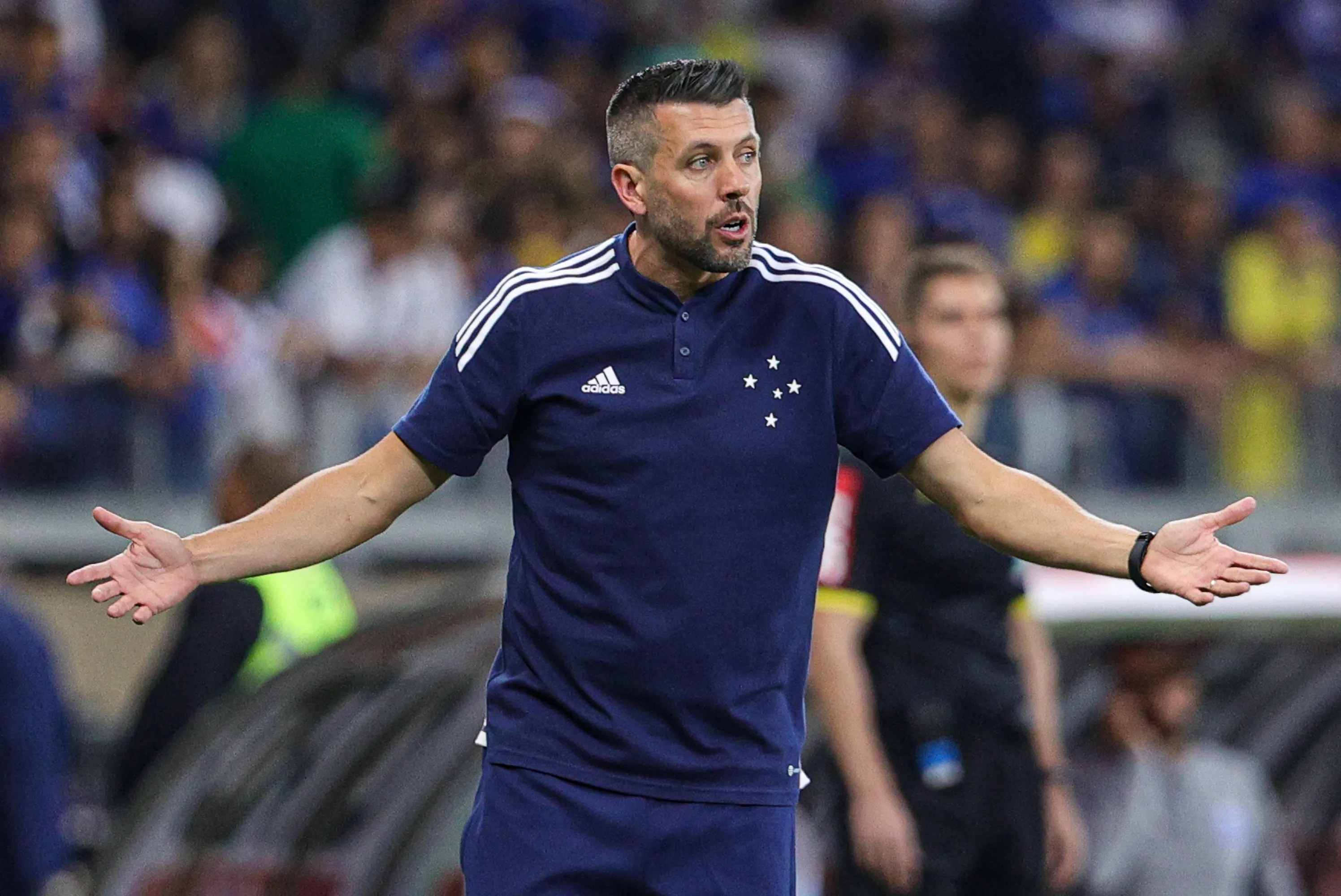 Gilson Junio/AGIF- Paulo  Pezzolano, ex-técnico do Cruzeiro