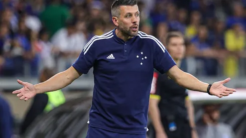 Gilson Junio/AGIF- Paulo Pezzolano, técnico do Cruzeiro